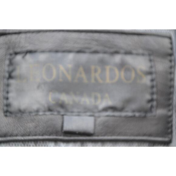 Leonardo Canada Bomber Soft Leather Jacket Size 3XL - Picture 7 of 9